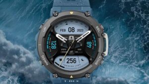 Sondermodell Amazfit T-Rex 2 Ocean Blue Edition vorgestellt