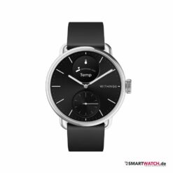 withings scanwatch 2 schwarz silber 38 mm