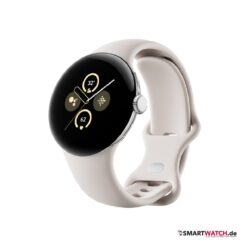 google pixel watch 2 beige silber bluetooth