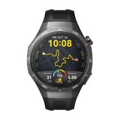 huawei watch gt5 46mm pro schwarz silikonarmband