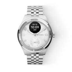 withings scanwatch nova brilliant edition silber