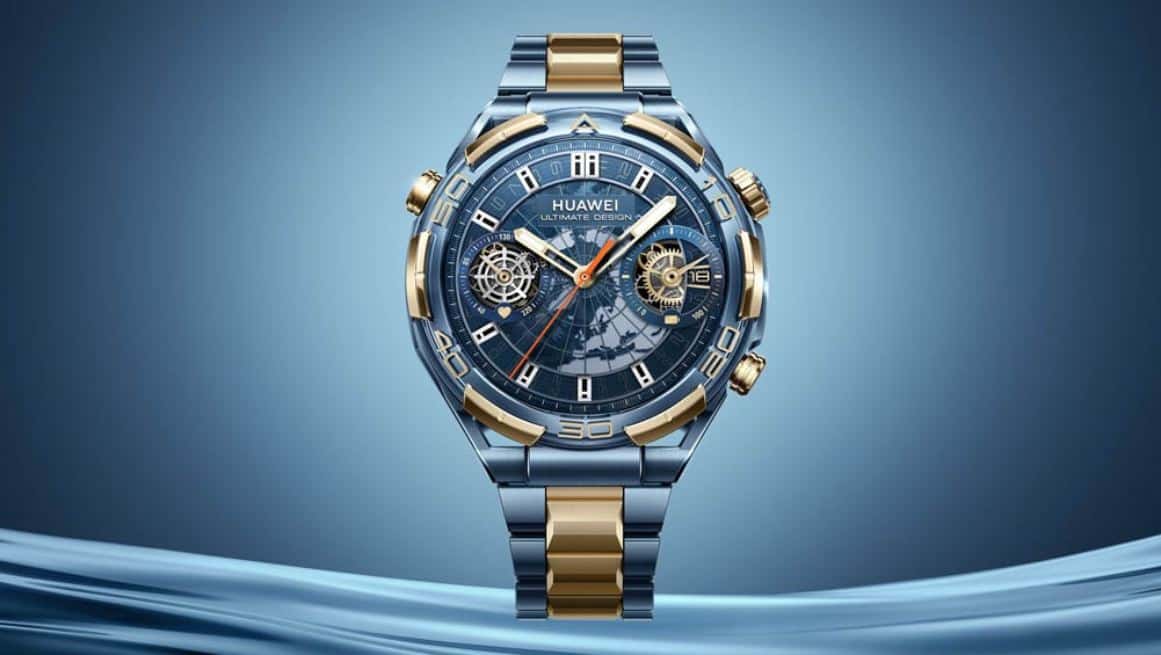 HUAWEI Watch Ultimate Design Sapphire Gold: Luxus Smartwatch enthüllt