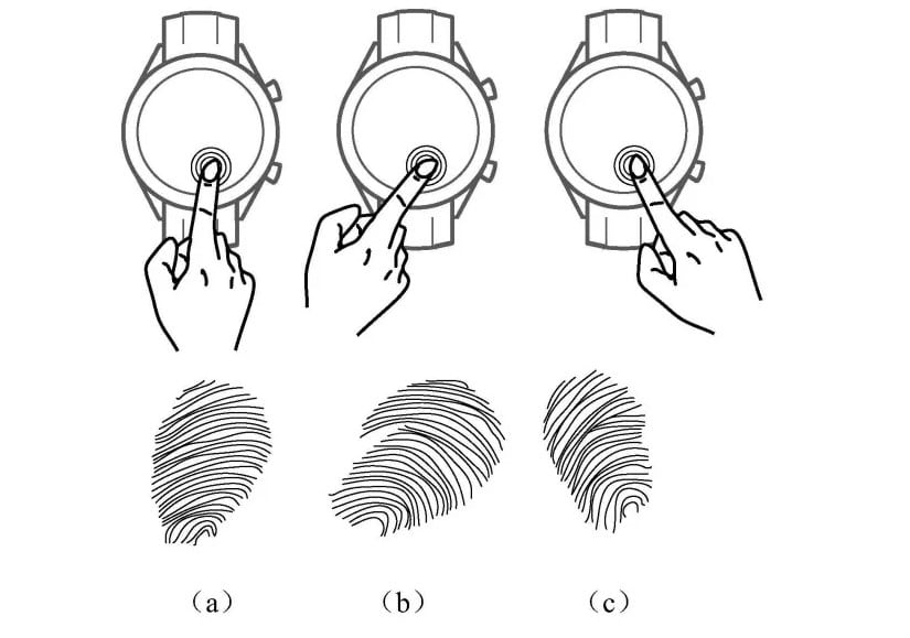 patent huawei fingerabdrucksensor smartwatch